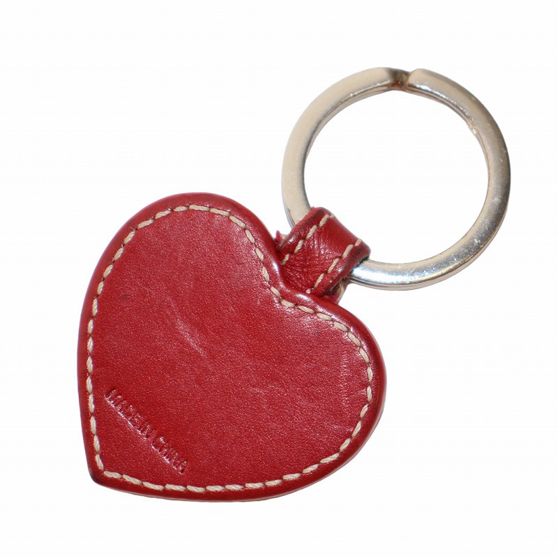 コーチ COACH キーホルダー キーリング チャーム ハート レザー