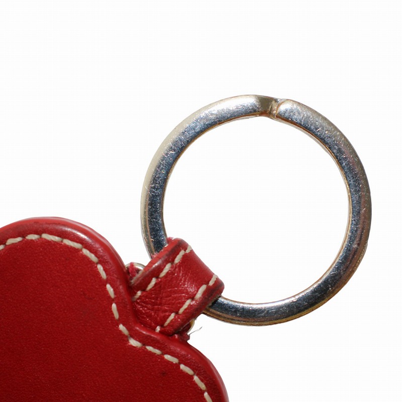 コーチ COACH キーホルダー キーリング チャーム ハート レザー