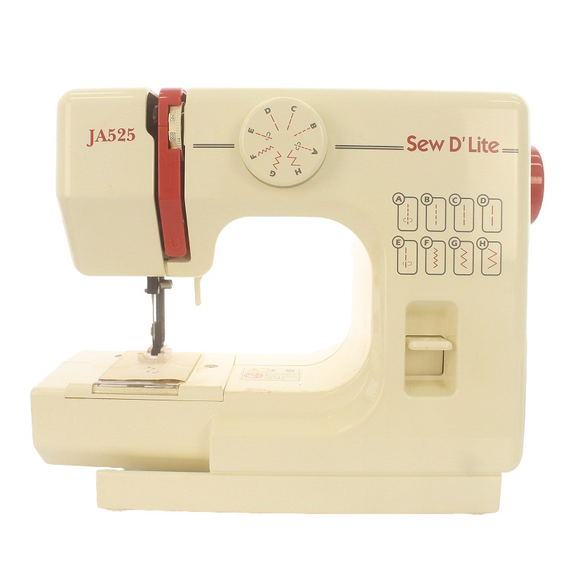 ジャノメコンパクトミシン JA525 ジャノメ コンパクト電動ミシンsewD`Lite JA525 - アスクル