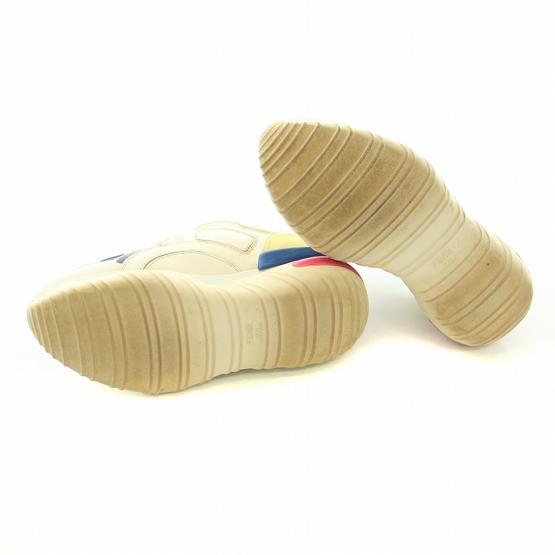 フェンディ FENDI フィラ FILA コラボ Mania Logo Sneaker マニア ロゴ 