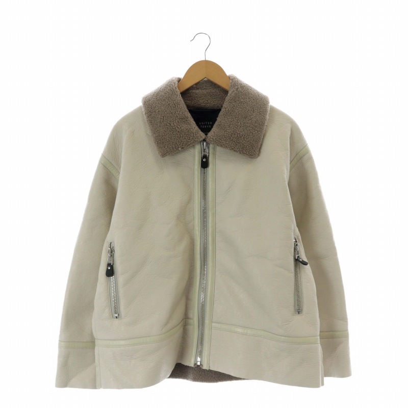 未使用品 ユナイテッドトウキョウ UNITED TOKYO フェイクムートン  