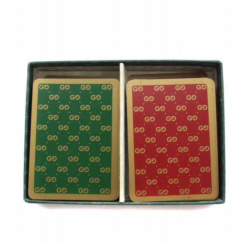グッチ　GUCCI トランプ　箱入り グッチ デコールダブルG トランプセット | GUCCI公式