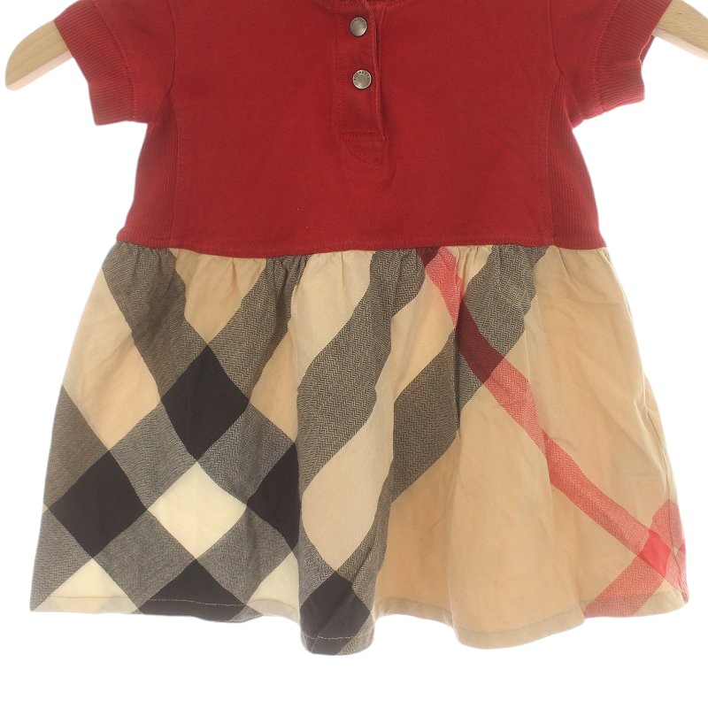 バーバリー チルドレン BURBERRY CHILDREN ワンピース 半袖 ミニ ノバ