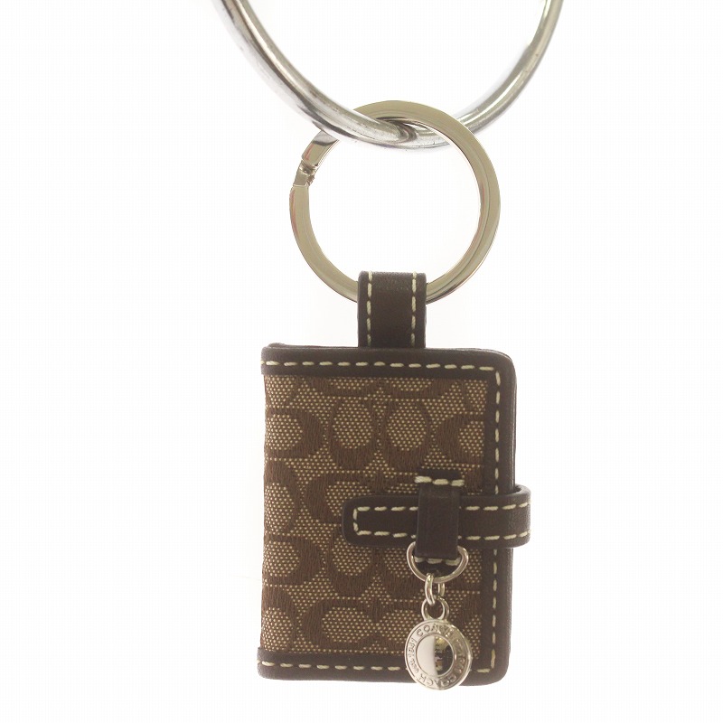 コーチ キーリング シグネチャー ミニフォトケース コーチ COACH