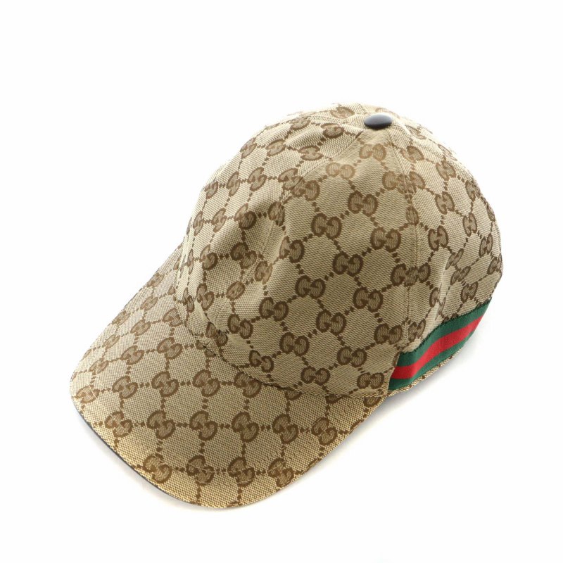グッチ GUCCI 帽子 キャップ ベースボールキャップ GGキャンバス