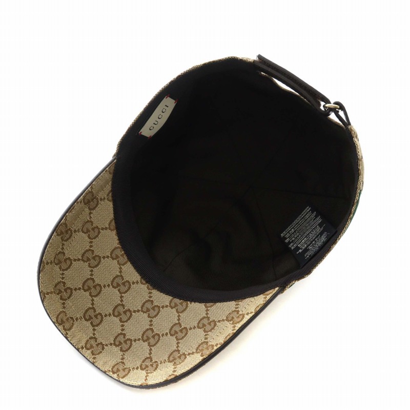 GUCCI GG シェリーライン キャップ　　Lサイズ 59cm Gucci グッチ GGパターン キャップ シェリーライン Lサイズ