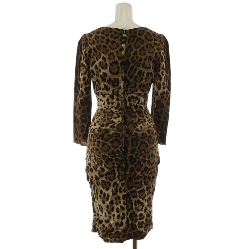 ドルチェ&ガッバーナ ドルガバ DOLCE&GABBANA ワンピース ひざ丈