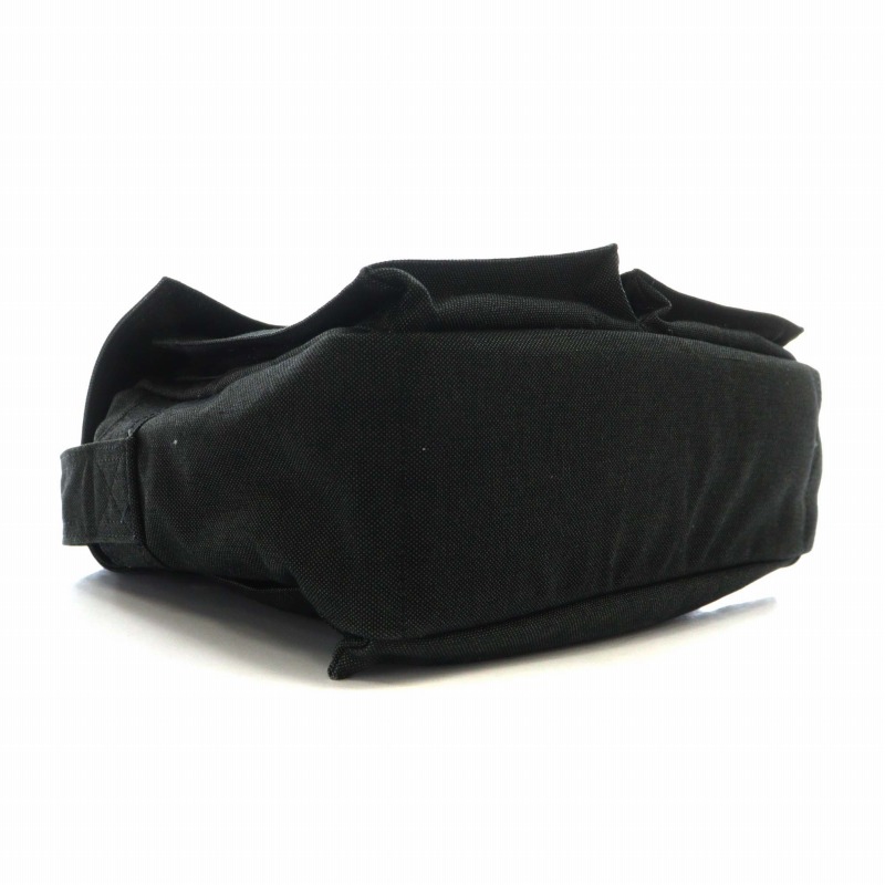 ポーター PORTER 吉田カバン ショルダーバッグ キャンバス ロゴ 黒