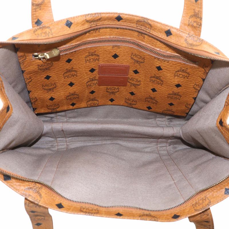 エムシーエム MCM トートバッグ ワンショルダー レザー ヴィセトス柄