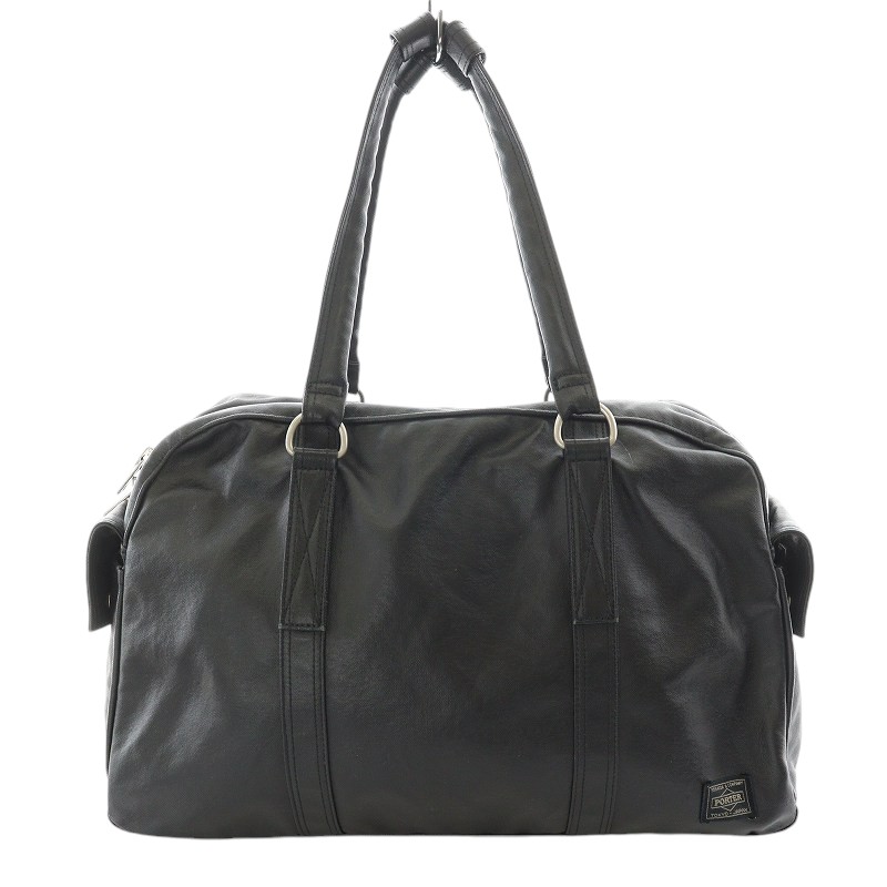 Eolさん依頼PORTERの黒 キャンバス ボストンバッグ Eolさん依頼PORTERの黒 キャンバス ボストンバッグ