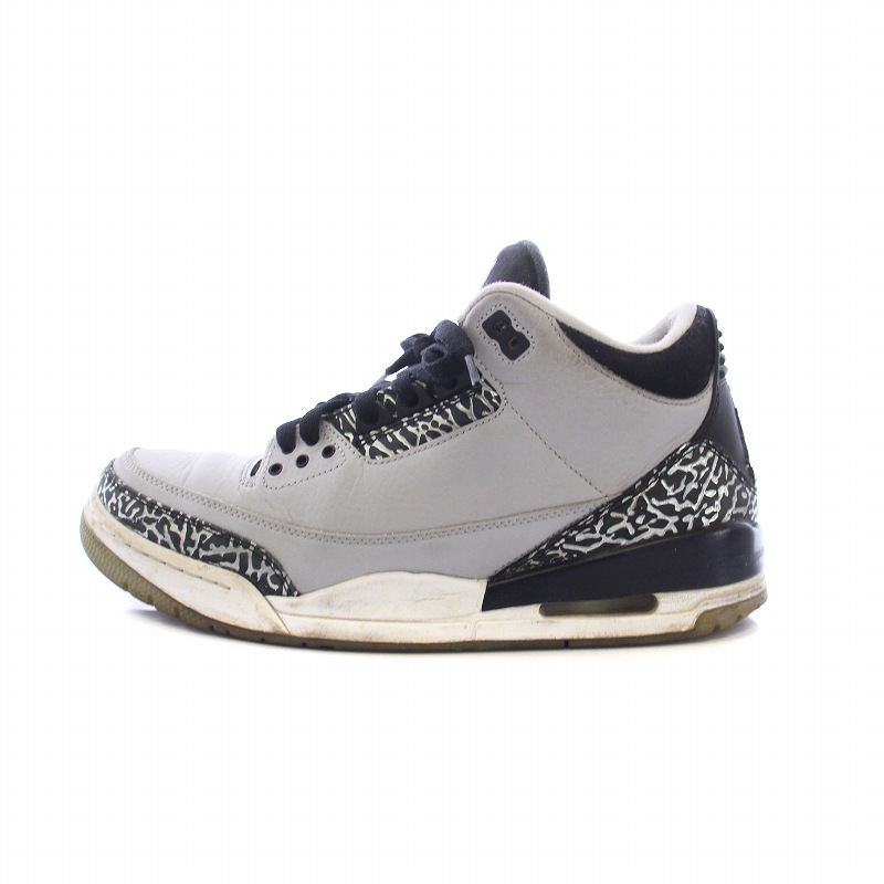 Jordan3 ウルフグレー！ NIKE AIR JORDAN 3 RETRO WOLF GREY ナイキ エアジョーダン 3 レトロ