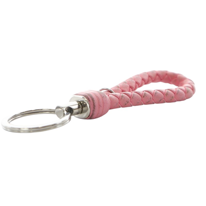 ボッテガヴェネタ BOTTEGA VENETA キーリング イントレチャート ロゴ