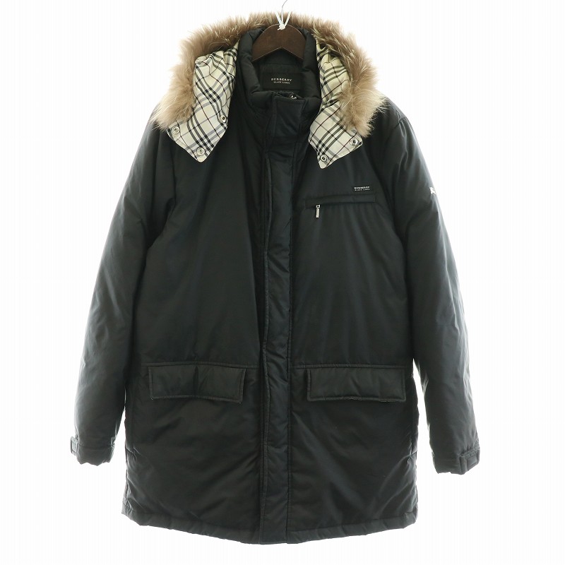 バーバリーブラックレーベル BURBERRY BLACK LABEL ダウンコート 