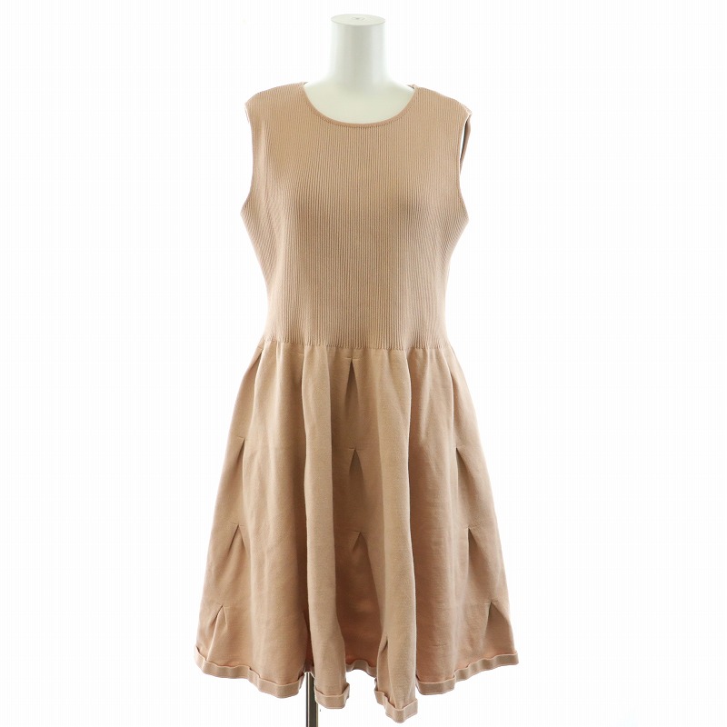 フォクシー FOXEY リップル RIPPLE ニットドレス ワンピース  