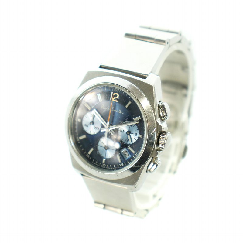 ポールスミス PAUL SMITH 腕時計 ウォッチ クォーツ ロゴ クロノグラフ  