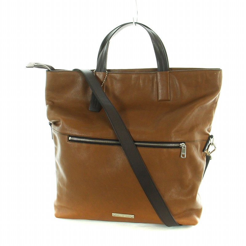 コーチ トンプソン フォルドオーバー ビジネスバッグ 2way コーチ