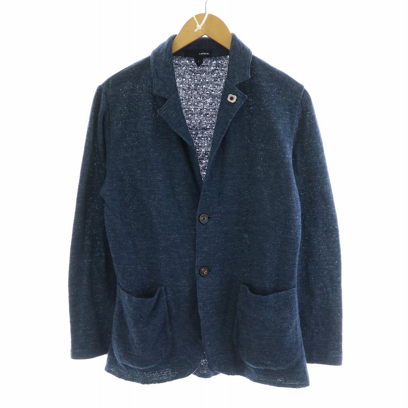 LARDINI ブートニエール ニットテーラードジャケット 八分から九分咲きで見頃を迎えたLARDINI/ラルディーニのニット