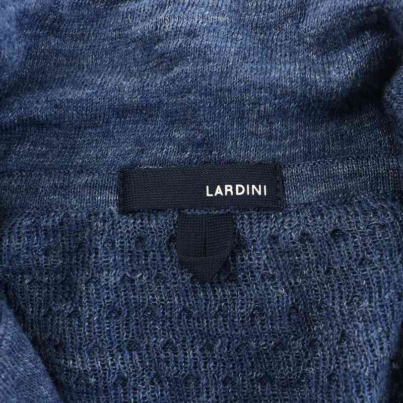 ラルディーニ LARDINI イタリア製 テーラード ニットジャケット