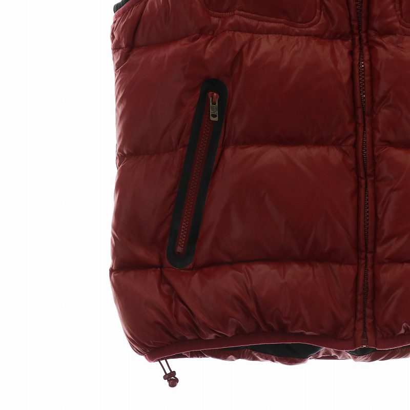 ディーゼル DIESEL ダウンベスト アウター ナイロン Teflon加工 フード