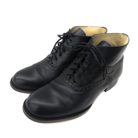 MaxMara ブラック レースアップブーツ MaxMara ブラック レースアップブーツ ○状態良好○MAX MARA マックス