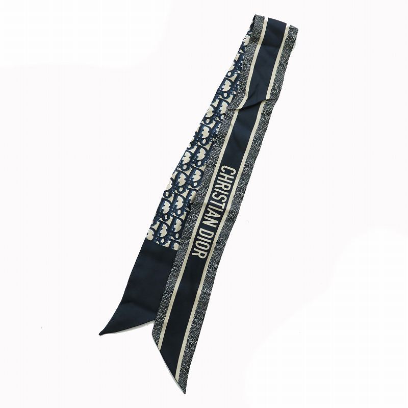 クリスチャンディオール Christian Dior オブリーク ミッツァ スカーフ