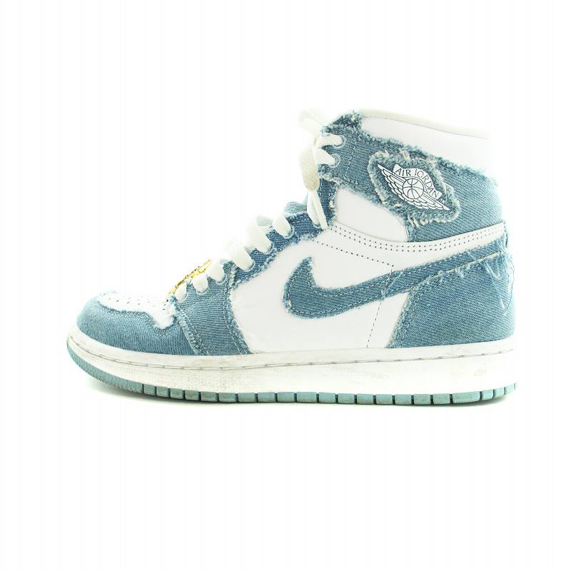 ナイキ NIKE エア ジョーダン1 レトロ ハイ デニム OG AIR JORDAN 1 ナイキ エアジョーダン 1 ハイ OG デニム 23cm