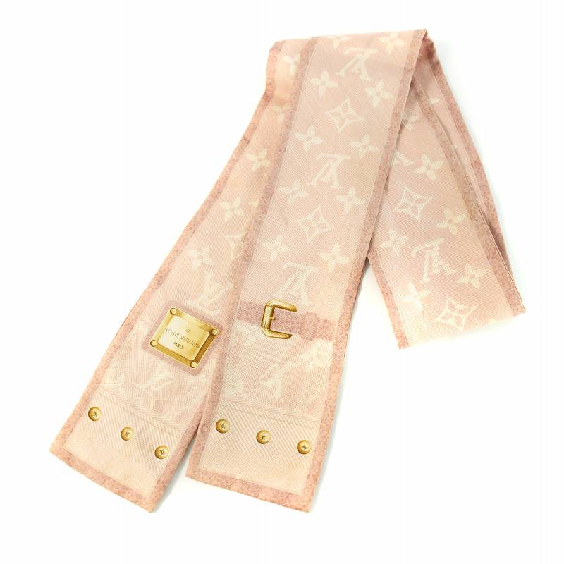 【未使用】ルイヴィトン スカーフ ローズ クレール ピンク LOUIS VUITTON 【中古】ルイヴィトン スカーフ カレ ニュー
