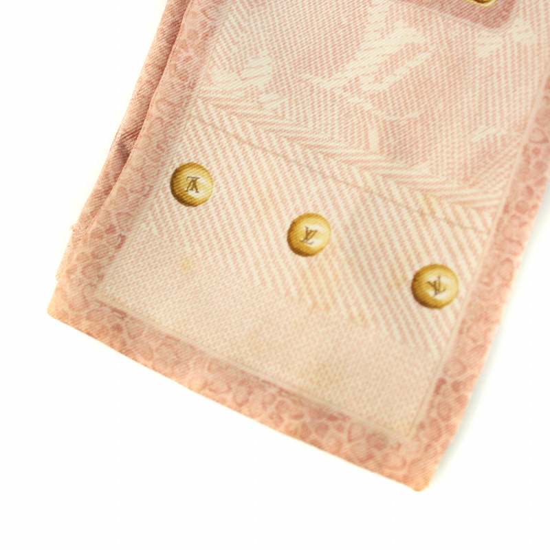 【未使用】ルイヴィトン スカーフ ローズ クレール ピンク thegoldshopping_gnz-05358