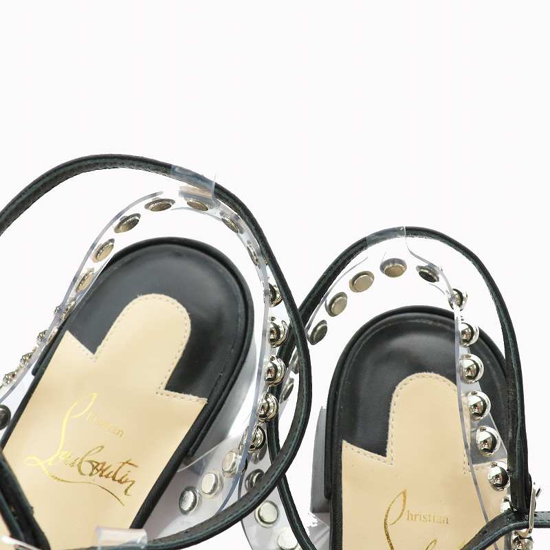 クリスチャンルブタン Christian louboutin サンダル レザー