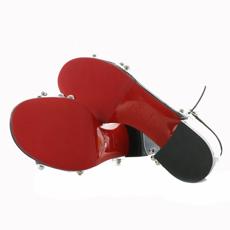 クリスチャンルブタン Christian louboutin サンダル レザー