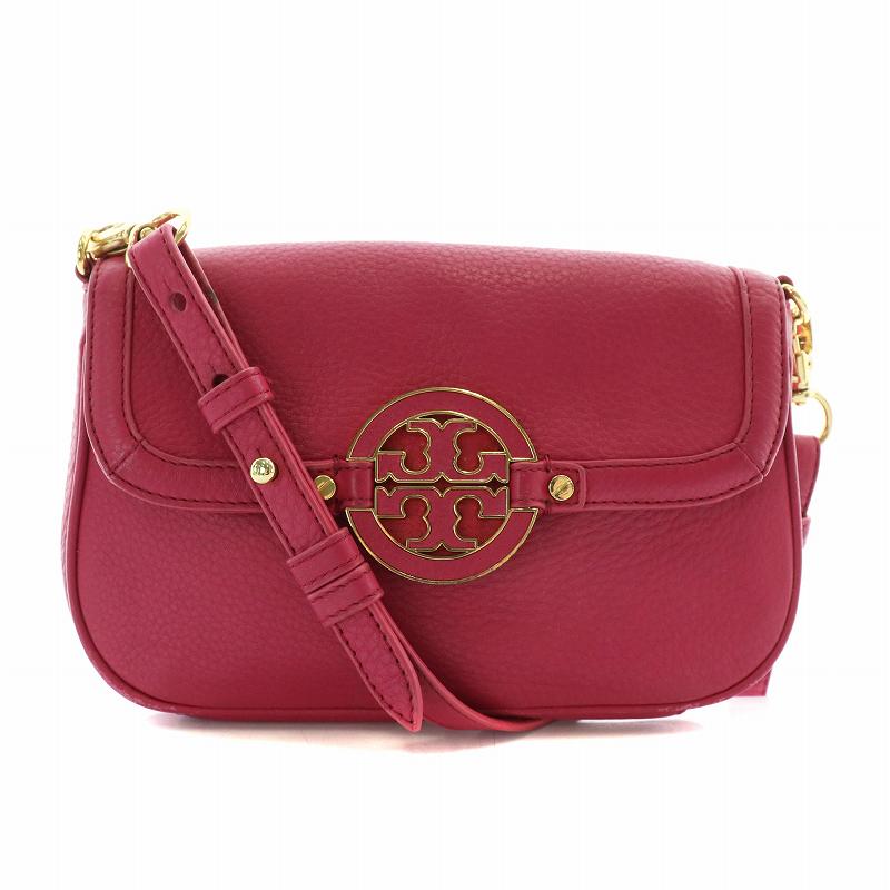 トリーバーチ TORY BURCH ショルダーバッグ ミニ シボ革 レザー 