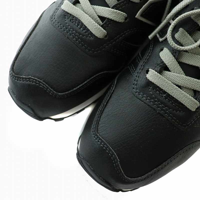 ニューバランス NEW BALANCE スニーカー レザー ローカット ロゴ