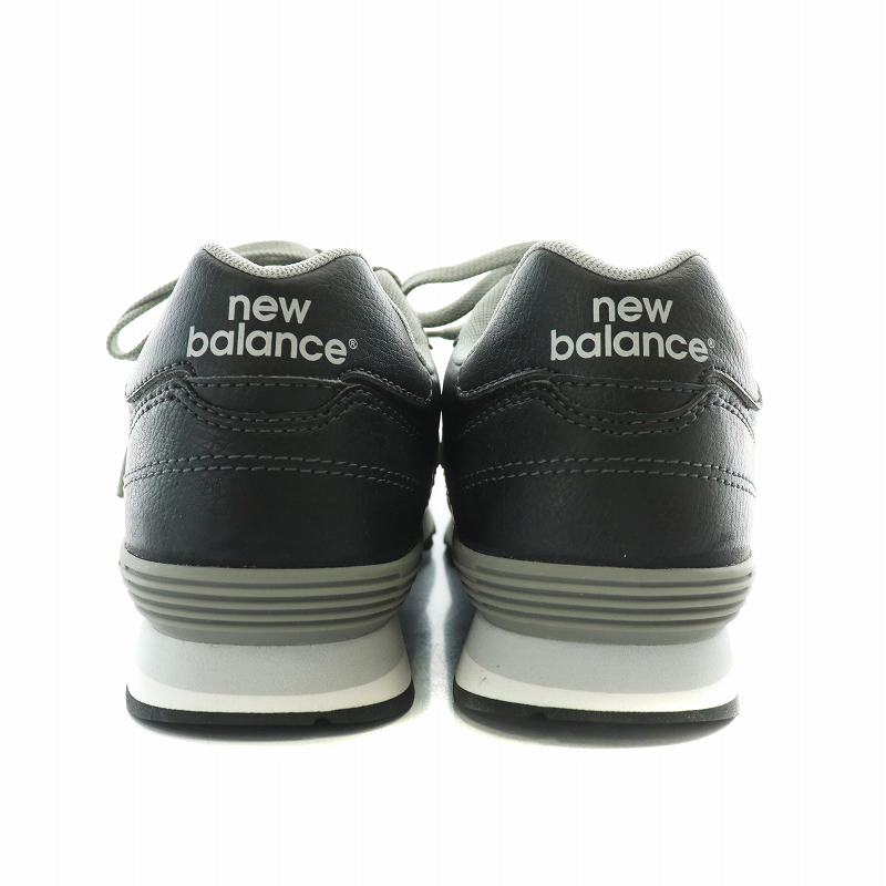 ニューバランス NEW BALANCE スニーカー レザー ローカット ロゴ