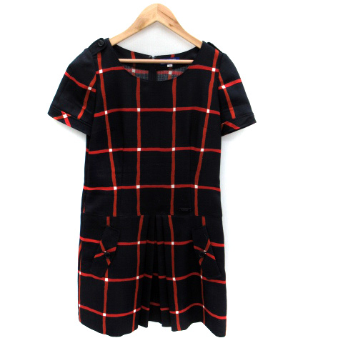 BURBERRY BLUE LABEL ひざ丈ワンピース バーバリーブルーレーベル