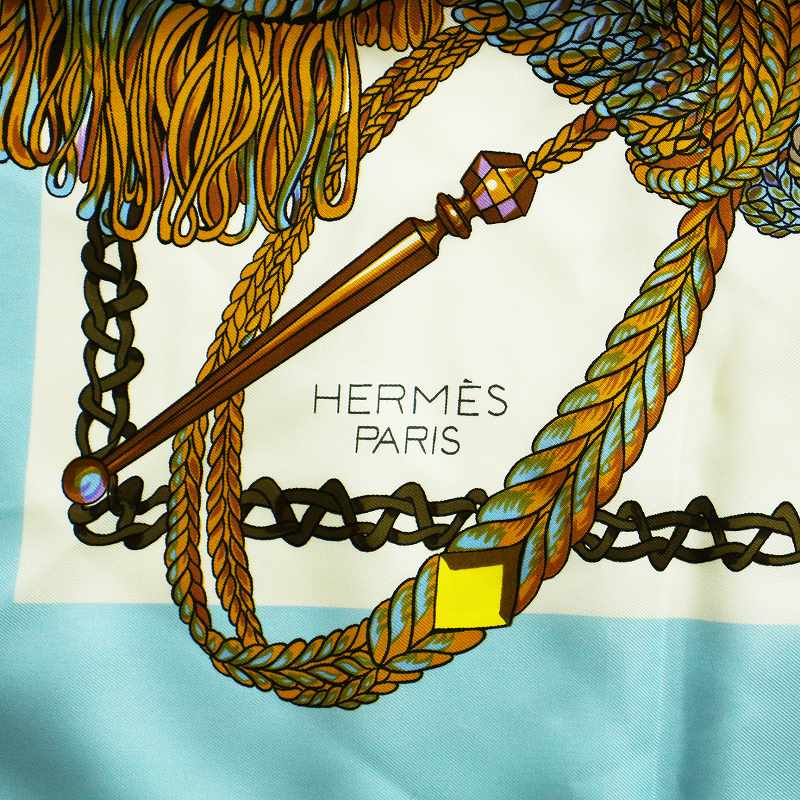 【超美品】HERMES エルメス カレ 90 ティンパニ スカーフ ストール エルメス HERMES カレ90 大判スカーフ ストール ティンパニ奏者