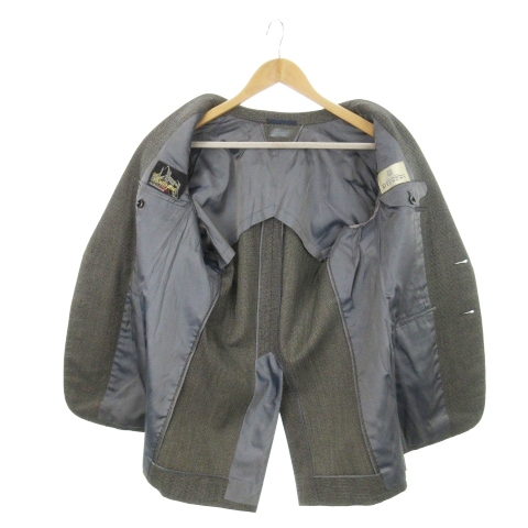 ジバンシーGIVENCHY グレーテーラードジャケット Uロック ジャケット