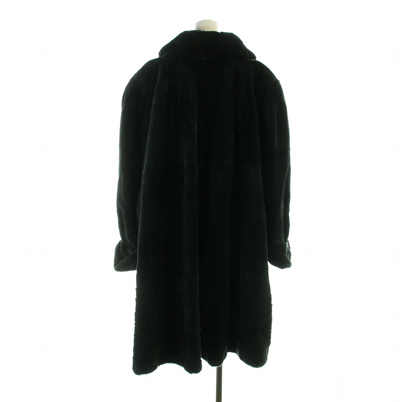 銀サガ サガミンク SAGA MINK 毛皮コート ロング 茶 ブラウン /MF □EC