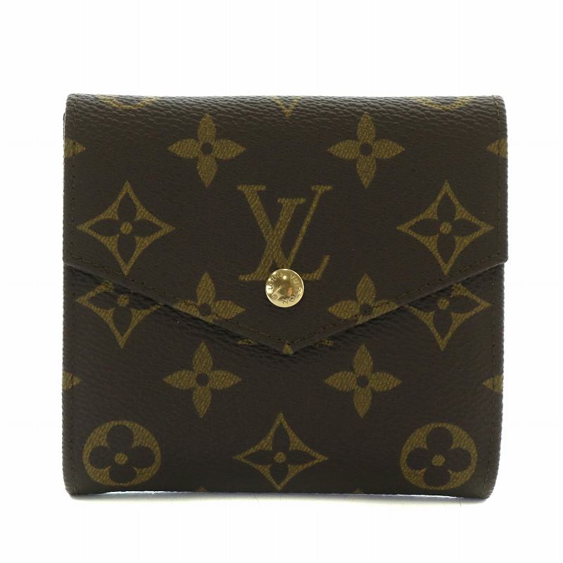 ヴィトン モノグラム ポルトモネ ビエ カルト クレディ 折り畳み 財布