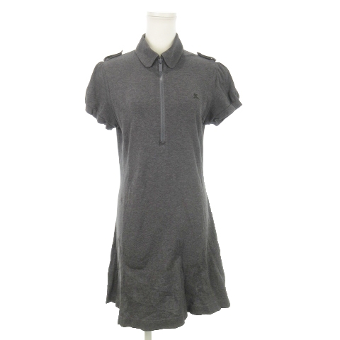 バーバリーゴルフ BURBERRY GOLF ワンピース ミニ 襟付き 半袖 ハーフ