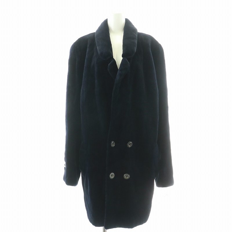 SAGA MINK 金タグ 金サガ シェアードミンク 毛皮 グリーン サガミンク