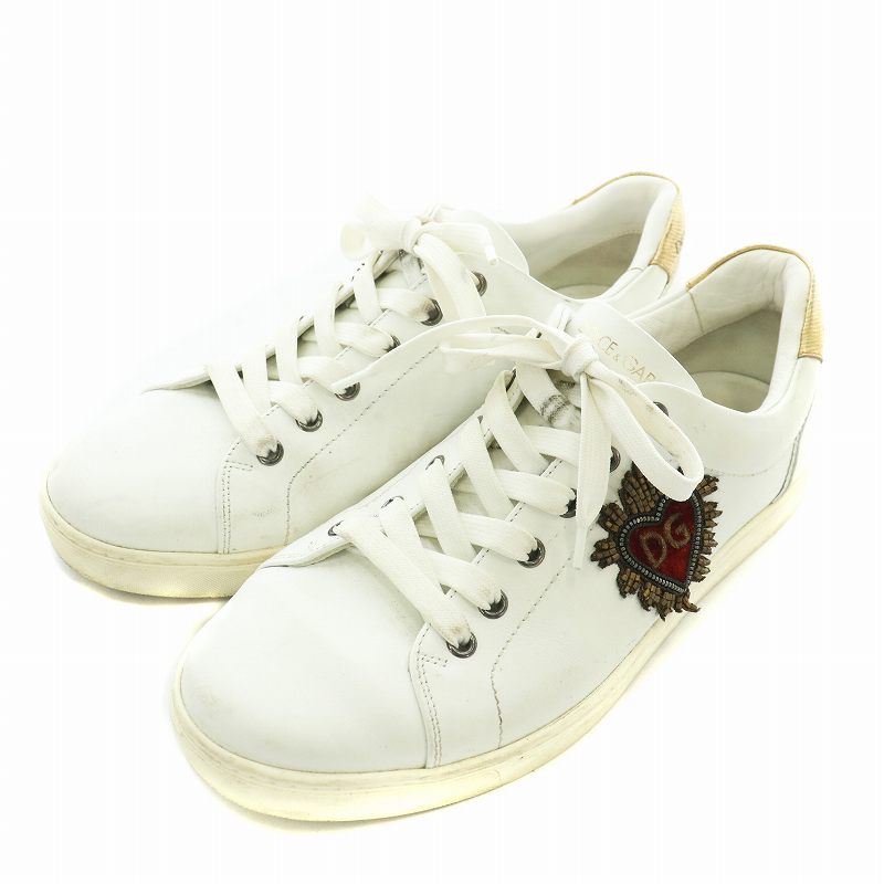 ドルチェ&ガッバーナ ドルガバ DOLCE&GABBANA スニーカー レザー