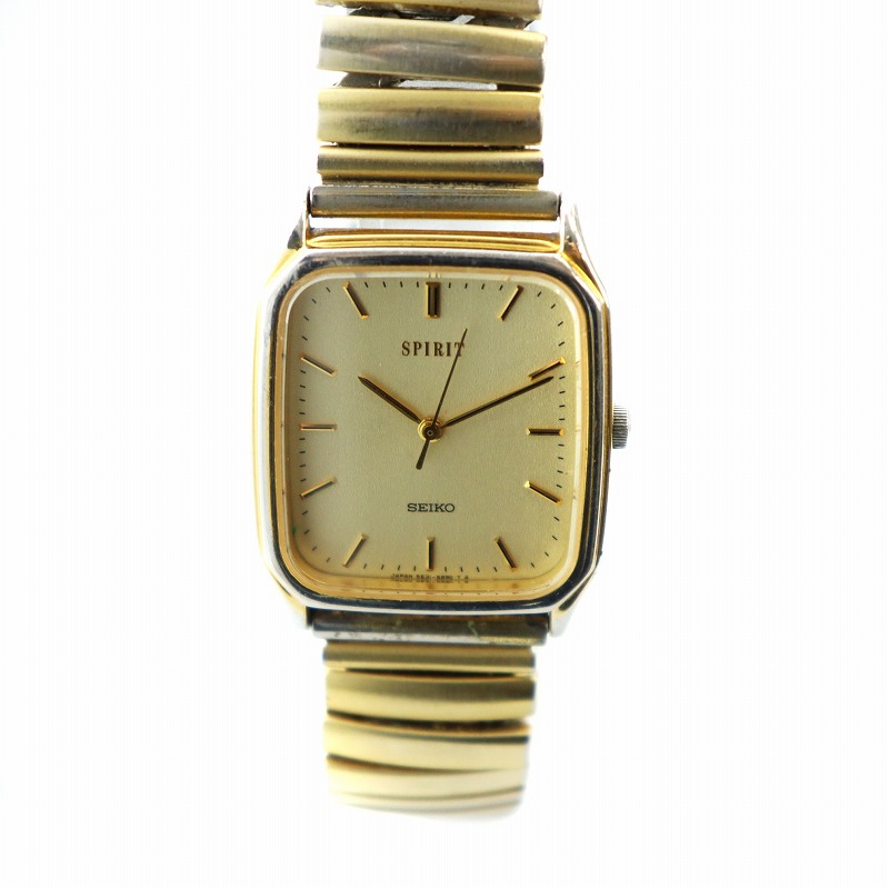 セイコー SEIKO スピリット SPIRIT 腕時計 ウォッチ クォーツ スクエア