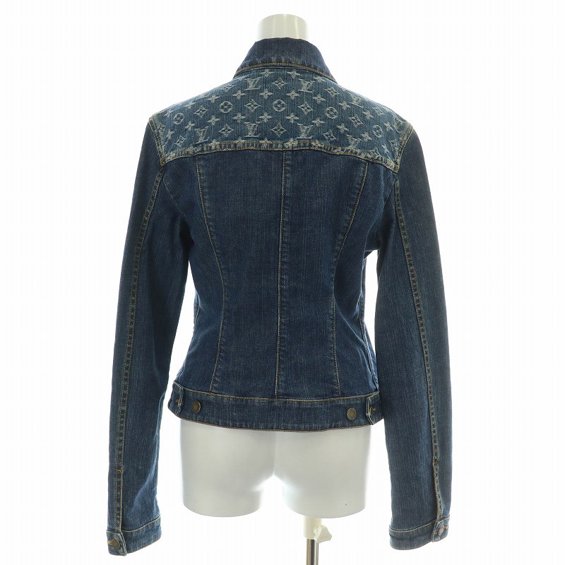 ルイヴィトン LOUIS VUITTON 06SS モノグラム デニム ジャケット