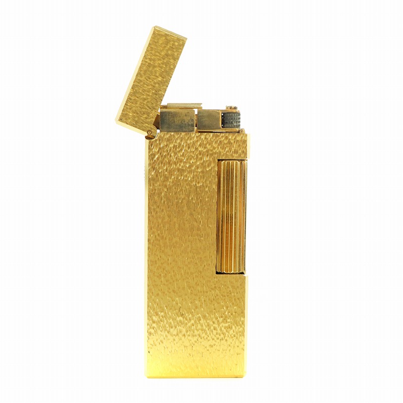 ダンヒル dunhill ガスライター ローラー式 ロゴ 火花確認済み