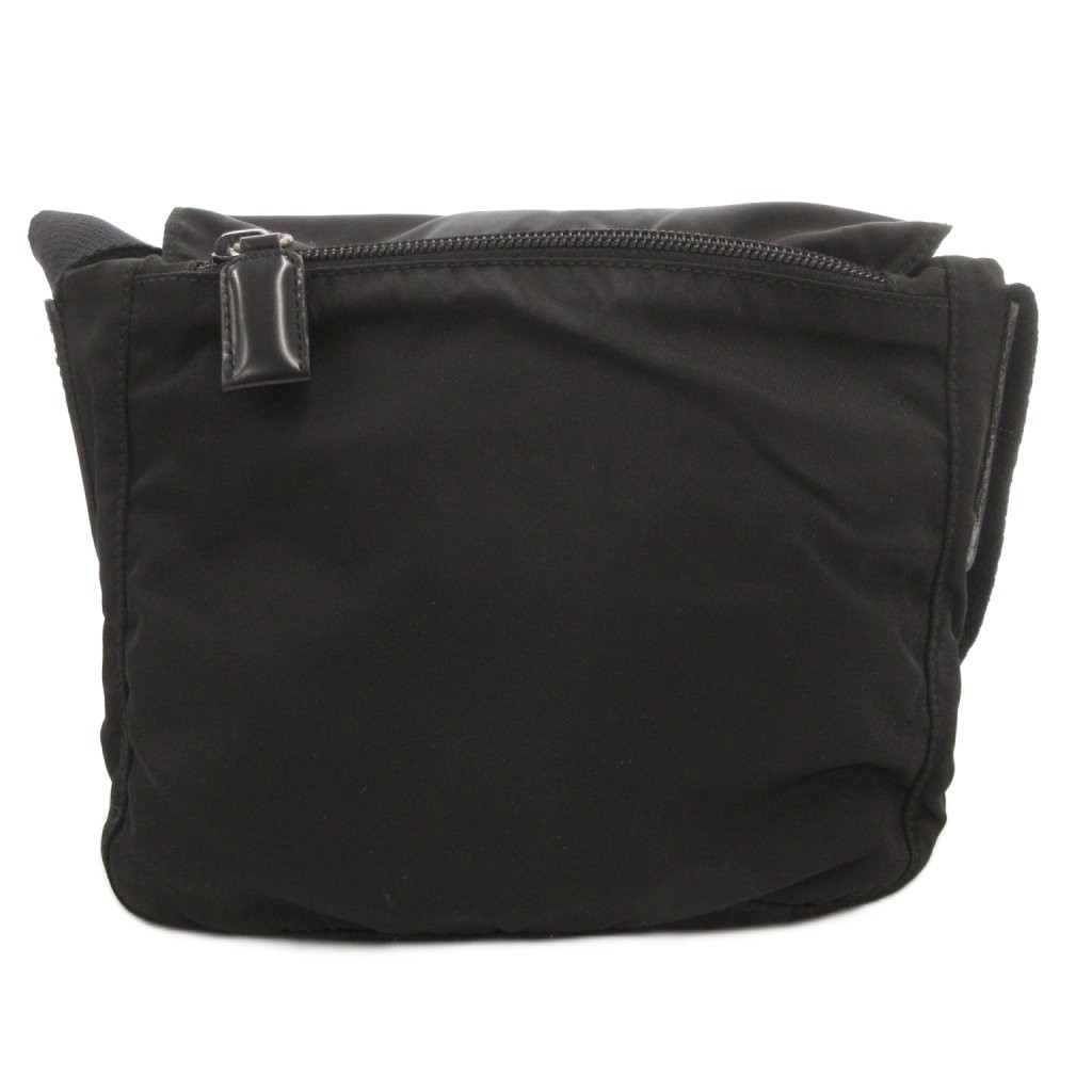 PRADA プラダ ショルダーバッグ ナイロン ブラック 斜め掛け クロスボディ