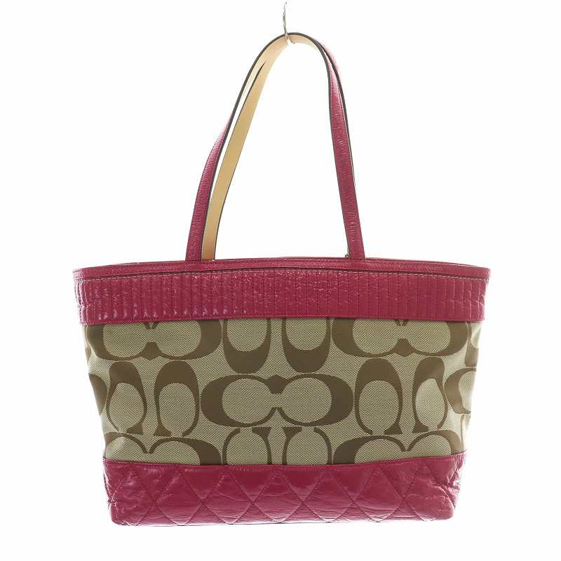 【良品】COACH ポピー シグネチャー トートバッグ キャンバス エナメル 楽天市場】【バッグ】COACH コーチ ポピー シグネチャー ブック