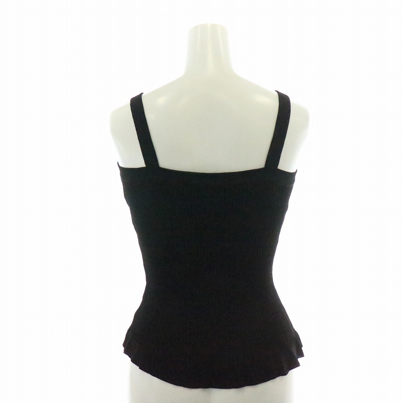 CHANEL ヴィンテージキャミワンピース 黒　ココマーク　水着 CHANEL ヴィンテージキャミワンピース 黒ココマーク水着