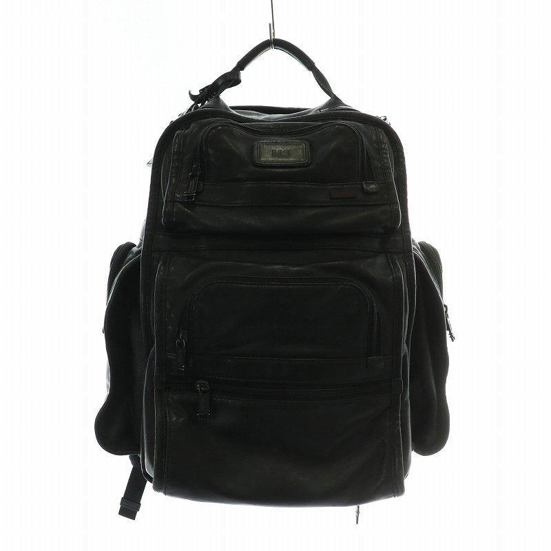 トゥミ アルファ2 T-Pass ビジネスバックパック リュック レザー 黒