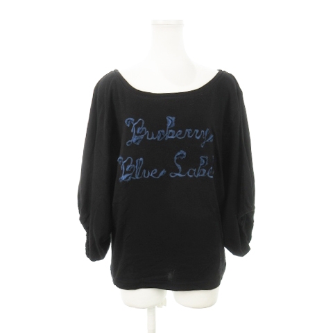 【希少】BURBBERY BLUE LABEL バーバリーブルーレーベル M 黒 BURBERRY BLUE LABEL - Burberry Blue Label(バーバリーブルー