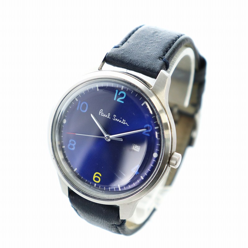 ポールスミス PAUL SMITH 腕時計 ウォッチ クォーツ デイト カレンダー  